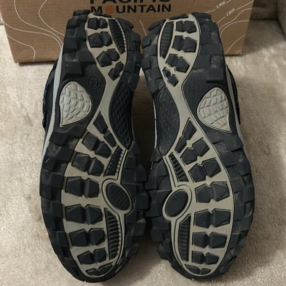 Pacific Mountain Coosa Low WP Gunmetal/Blue PM003280-016 Hiking Shoes - Picture 6 of 9